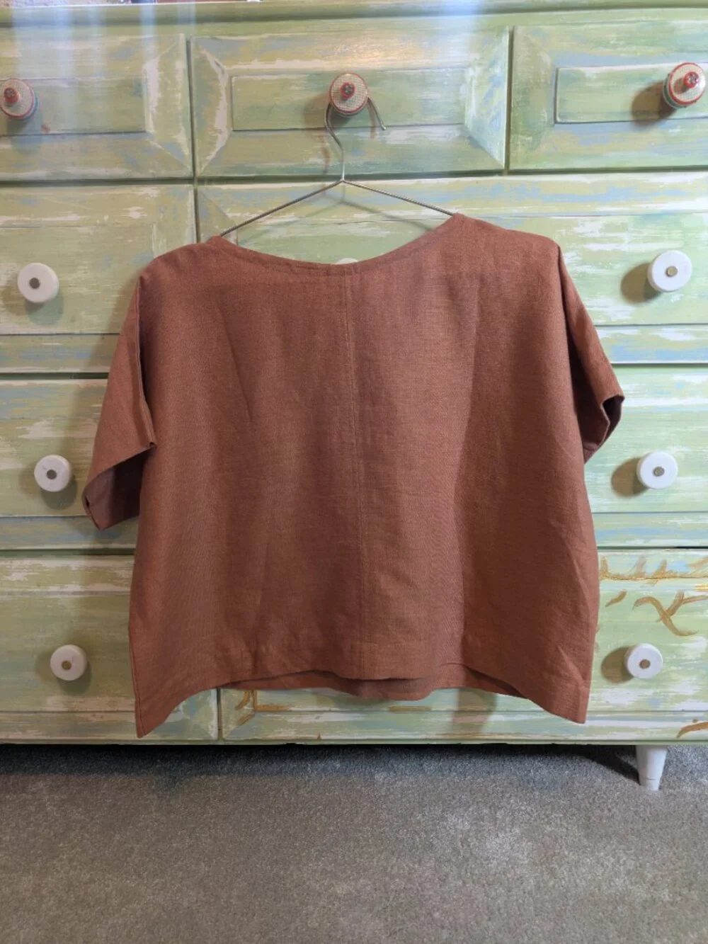 Shelter - Sonny Tee - 100% Linen - Picture 6 of 6
